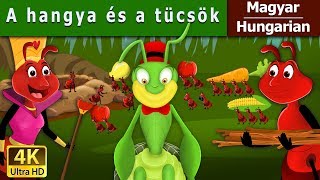 A hangya és a tücsök  Ant And The Grasshopper in Hungarian  Magyar Tündérmesék [upl. by Aerdnaid]