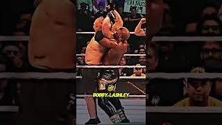 Bobby lashley vs Brock Lesnar shortvideo wrestlingsuperstars wwewrestlerbrocklesnarbobbylashley [upl. by Miarhpe330]