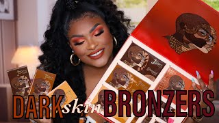 Bronzers For DARK Skin Juvias Place BRONZE COLLECTION [upl. by Lidaa]