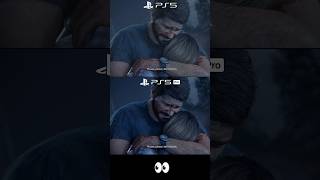 THE LAST OF US PART 1 PS5 PRO VS PS5 GRAPHICS COMPARISON 4K ps5pro gaming shorts [upl. by Ainaled]