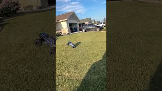 Traxxas Maxx Widemaxx wheelie [upl. by Nosila]