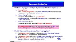 The Freezing Stage in Freeze Drying Fundamental Concepts [upl. by Ettesel]