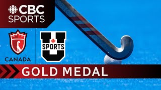 Field Hockey Canada University Championship Gold Medal Game  CBCSports [upl. by Noicnecsa748]