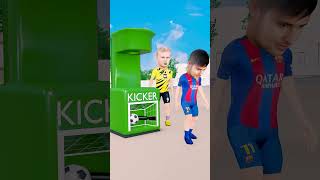 Kicker machine challenge 🏆😱football footballshorts youtubeshorts [upl. by Wayne]