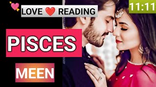 PISCES ♓ Meen❤️😘KYA HOGA 💞 AAPKE LOVE LIFE MEIN CURRENT FEELINGS 💯 Tarot Hindi [upl. by Annmarie]