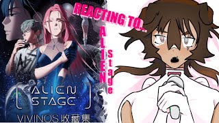 REACTING to ALIEN STAGE  FULL [upl. by Anirpas369]