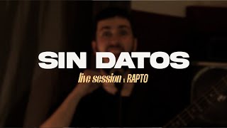 SIN DATOS  RAPTO Gustavo Cerati Cover [upl. by Ely598]