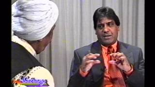 Hazara Singh Ramta high iight with Dev Diwana in Satrang TV show UK [upl. by Lledyr337]