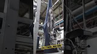 Fabrics finishing Sillitining machine Bihanco brand ✔️✅ [upl. by Danelle]