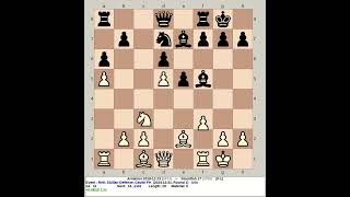 Arminius 20181223 vs Stockfish 17  Reti Sicilian Defense chess [upl. by Areic]