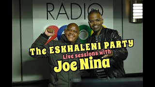 Joe nina  Eskhaleni live sessions performance on Radio 2000 [upl. by Yenttirb15]