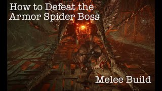 Demons Souls PS5  How to Beat the Armor Spider Boss as a Melee Build Guide [upl. by Yenaffit]