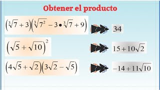 Multiplicación de radicales [upl. by Angelina]