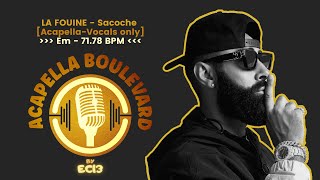 LA FOUINE  Sacoche  AcapellaVocals only  Em  7178BPM  by EC13 [upl. by Jehiel]