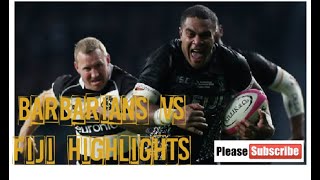 Highlights Fiji Vs Barbarians 2019 [upl. by Noffihc]