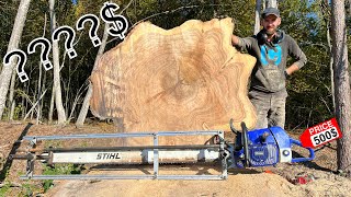 A chainsaw that pays for itself in an hour of work [upl. by Ahsikan]