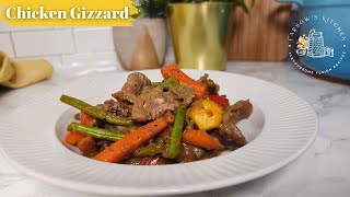 Tender Chicken Gizzards Vegetable Stew  Simple  Healthy  Budget Friendly Meals [upl. by Antonin829]