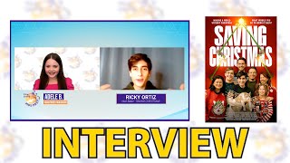 Adele B interviews Ricardo Ortiz about Saving Christmas [upl. by Ramuk394]