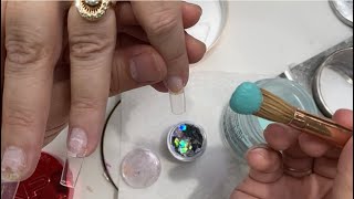 Acrylic New Designs  Nails Ideas  Nail Tutorial [upl. by Nerrol663]