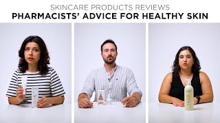 PHARMACISTS ADVICE FOR HEALTHY SKIN SKINCARE PRODUCTS REVIEWS [upl. by Fidelis]