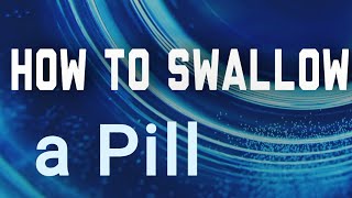 Alternative Way to Swallow Pills How to Swallow a Pill if You Cant Life Hack [upl. by Aratas]