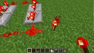 Tutorial de Redstone  Capítulo 3  Circuito Repetidor [upl. by Nalat779]