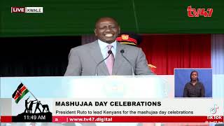 President William RUTO Mashujaa day in Kwale full speech [upl. by Ezarra]