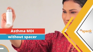 Asthma How to use a Metered Dose Inhaler MDI without spacer [upl. by Aitnyc]