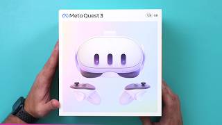 Meta Quest 3 Unboxing Setup and Review [upl. by Ecinhoj]