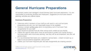 Hurricane Preparedness Planning [upl. by Mckeon]