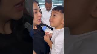 izza cipung raffinagita babyrayyanza bayilucu cutebaby funnyvideo videoviral videokocak [upl. by Hegyera]