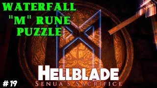 Waterfall with Torch Puzzle Hellblade Senua’s Sacrifice EP19  Lets Play Gameplay  PS4 [upl. by Duahsar]