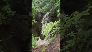 Camping in Wales TorrentWalk Wales Adventure Hiking Nature Waterfall Rain Outdoor Explore [upl. by Drol367]