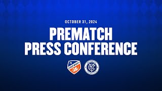 Prematch Press Conference  Lucho Acosta amp Head Coach Pat Noonan  103124 [upl. by Fontana]