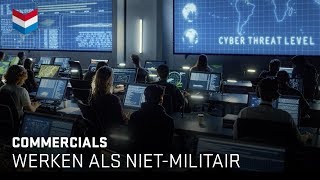 Werken als nietmilitair  Defensie burger commercial [upl. by Virgin]