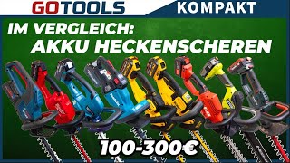 Jede Menge AkkuHeckenscheren Bosch Milwaukee DeWALT Makita Metabo FLEX amp Ryobi [upl. by Salbu200]