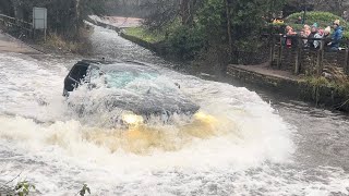 Rufford Ford  Vehicles vs DEEP water compilation  52 [upl. by Aerised]