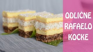 Obavezno probajte ove odlične Rafaelo kocke Svi traže recept [upl. by Hgielra993]