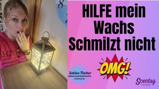 😱Hilfe mein Wachs schmilzt nicht richtig in der Duftlampe 💜 Unboxing scentsy [upl. by Netsrak]