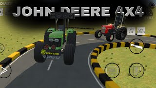 Drive John Deere 4x4 And Swaraj 855 johndeere swaraj855 4x4 dumper [upl. by Ahsinhoj]