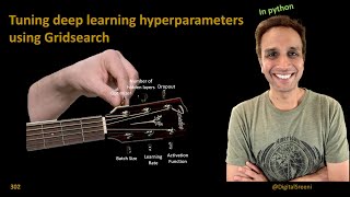 302  Tuning deep learning hyperparameters​ using GridSearchCV [upl. by Montana]