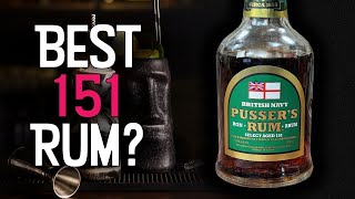 PUSSERS 151  Overproof Rum Review [upl. by Llezo965]