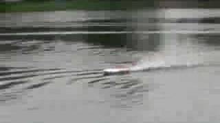 EP Mia Scale Hydroplane RC Racing Boat  No Foul Lang [upl. by Amadeo]