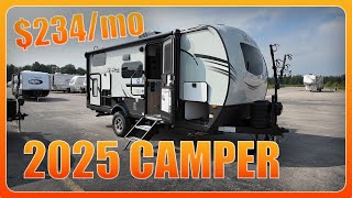 Small Bunkhouse Camper Tour  2025 Flagstaff E pro 20BH [upl. by Cuttie]