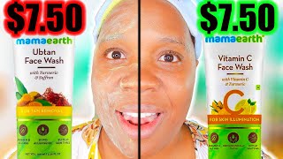 Mamaearth Vitamin C Face Wash vs Mamaearth Ubtan Face Wash [upl. by Hctub]