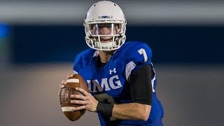 Shea Patterson  Ultimate Highlights  IMG Academy FL [upl. by Amik]