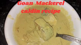 Goan Mackerel Caldin recipe goanvlog konkanivlog goanrecipes [upl. by Berey]