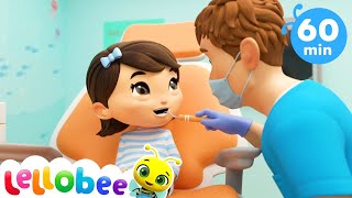 Wobbly Tooth Song  Going to the Dentist  Nursery Rhymes with Subtitles [upl. by Decamp783]