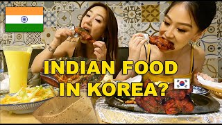 WE FOUND INDIAN FOOD IN KOREA  BLACKPINK GIVEAWAY 🖤💗 [upl. by Guarino745]