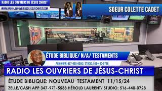 RADIO LES OUVRIERS DE JESUS CHRIST LIVE [upl. by Llevra]